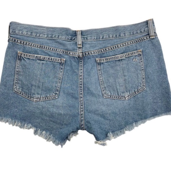 Rag & Bone Cut Off Distressed Short in Winnie - Picture 5 of 9